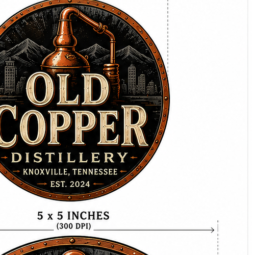 Old Copper Distillery logo
